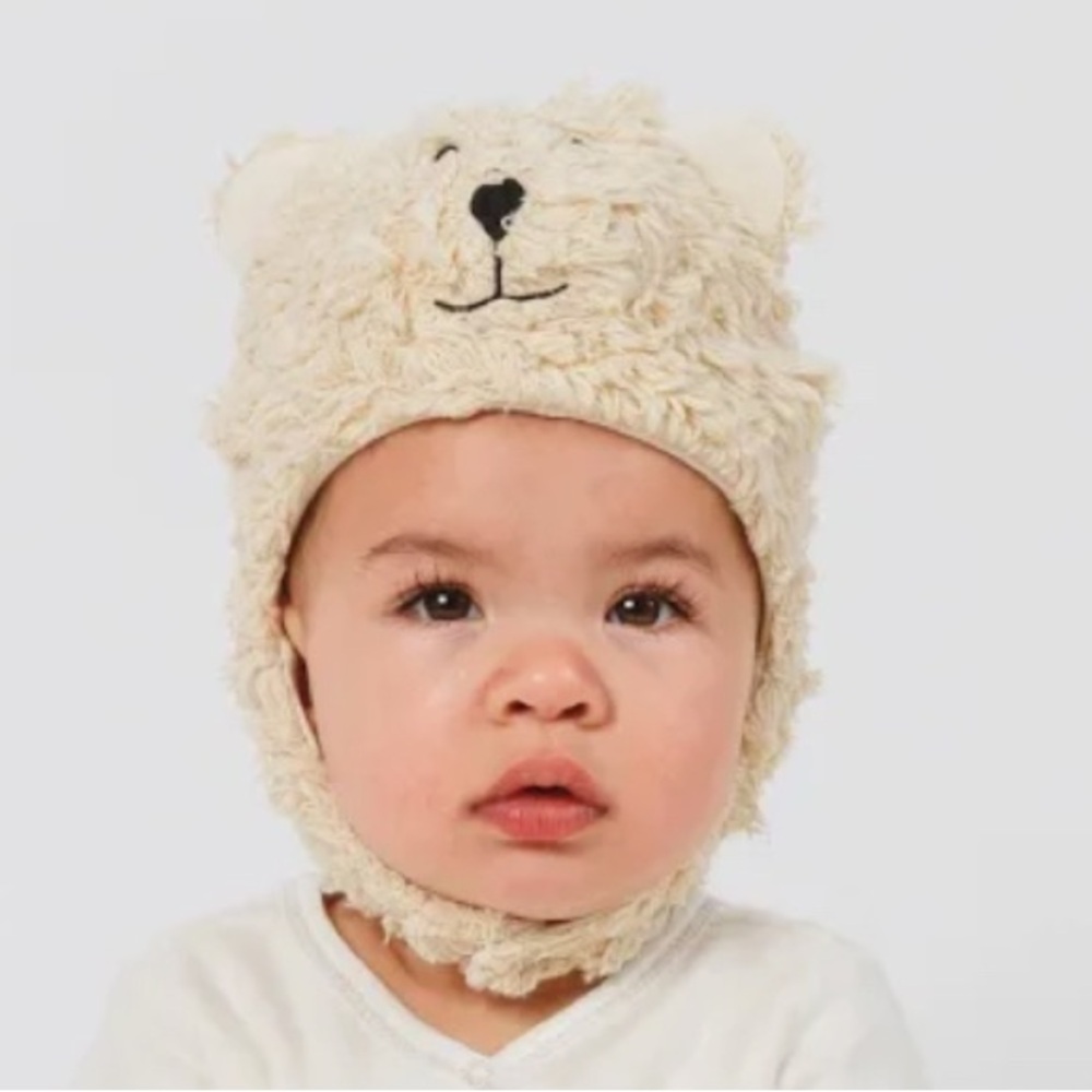 Under the Nile baby bear hat - NEW WITH TAGS